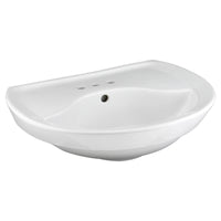 [0268004.020] Ravenna® 4-Inch Centerset Pedestal Sink Top - White