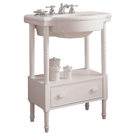 Lavabo sur colonne Retrospect® 8 po