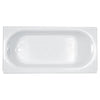 [2390202ICH.020] Princeton® Americast® 60 x 30-Inch Integral Apron Bathtub Left-Hand Outlet With Integral Drain - Arctic