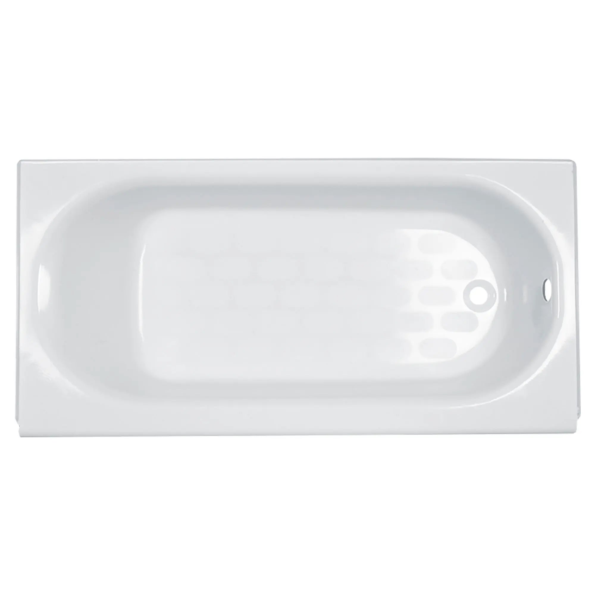 Baignoire Princeton® Americast® 60 x 34 po avec tablier intégré, plomberie hors-sol, sortie à droite avec bordure de luxe // BLANC // 169613_P-2397202020_0_CDNwebp.webp