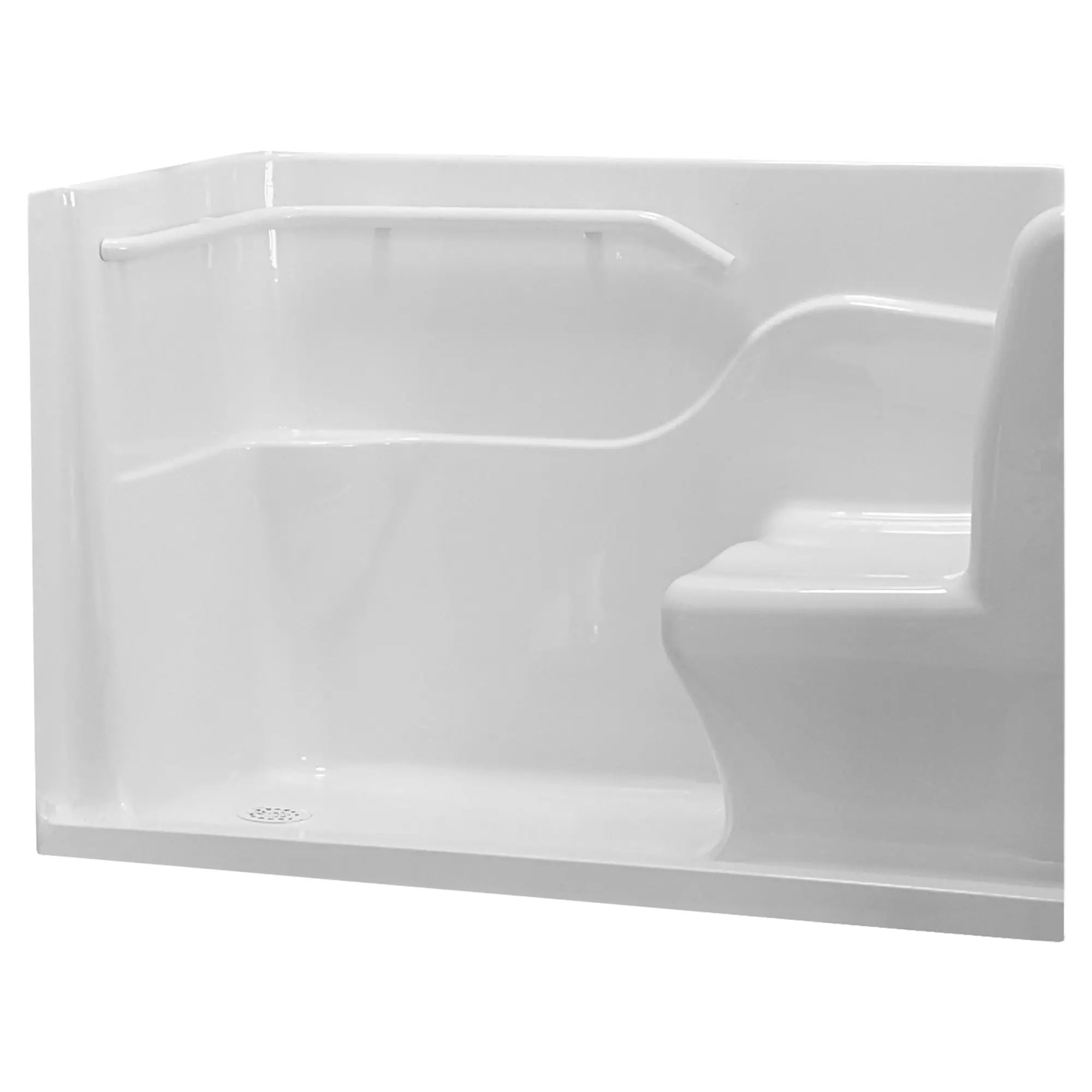 Cabine de douche en acrylique de 30 x 60 pouces– Vidange à gauche // BLANC // 169629_P-3060SHL020_0_CDNwebp.webp