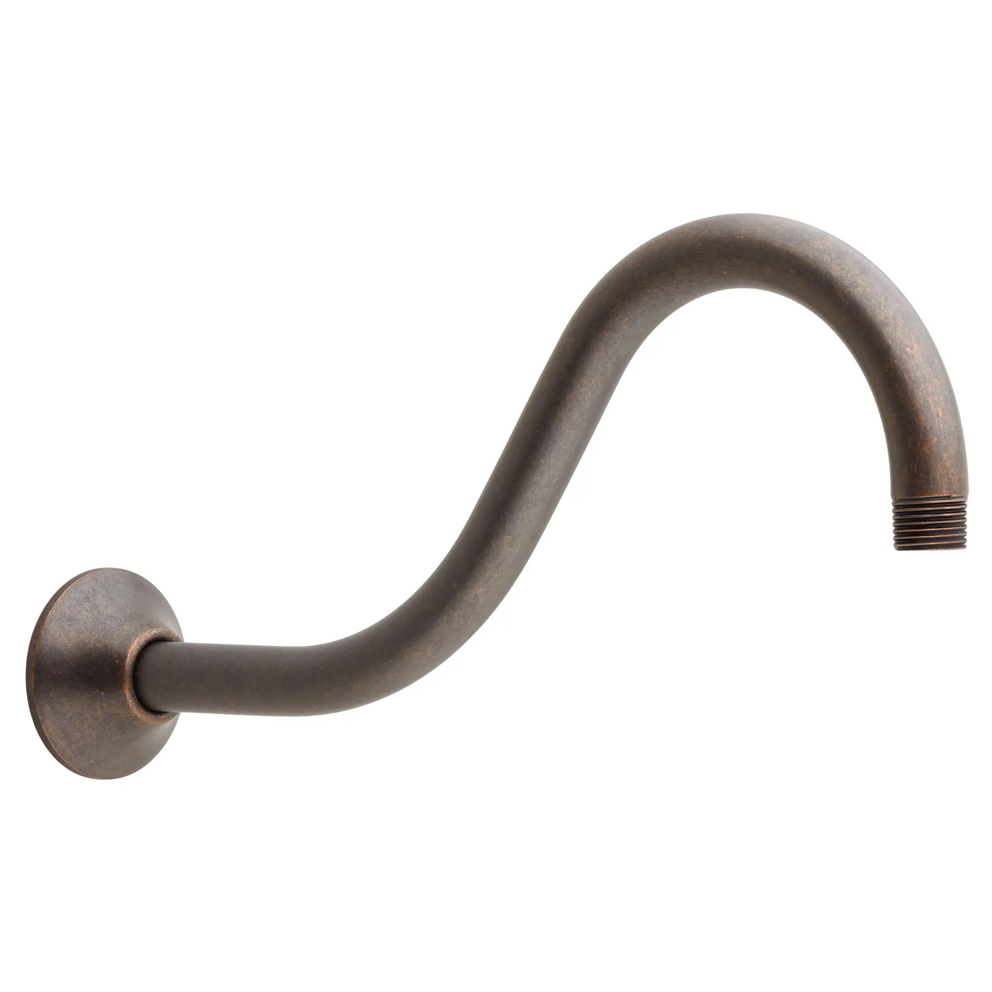 Bras de douche Shepherd's Crook à effet pluie de 12 pouces pour montage mural // OIL RUBBED BRONZE // 169832_P-1660198224_0_CDNwebp.webp