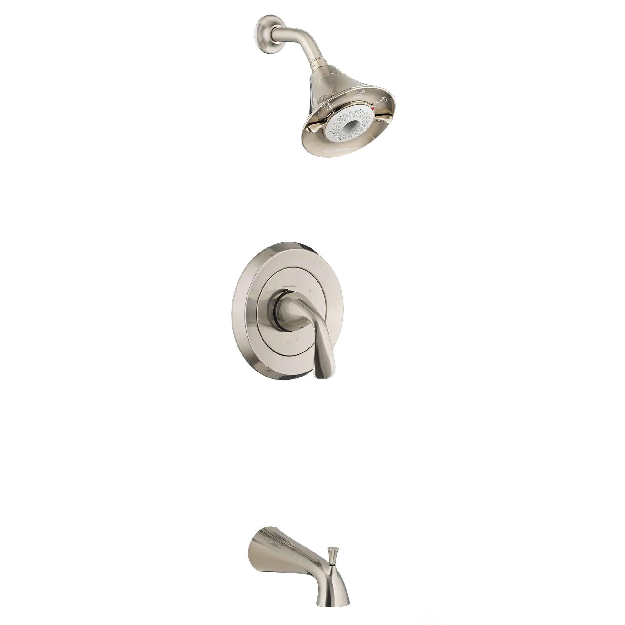 Fluent® 2.0 GPM baignoire and Garniture de douche Kit avec poignée à levier // BRUSHED NICKEL // 169846_P-T186508295_0_CDNwebp.webp