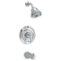 Portsmouth 2.0 GPM Tub and Shower Trim Kit with FloWise Showerhead and Lever Handle // CHROME // 169858_P-T420502002_CDNwebp.webp