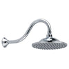 [1660680.002] 8-Inch 2.5 gpm/9.5 L/min Rain Showerhead - Polished Chrome