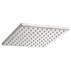 [1660688.295] Square 8-Inch 2.5 gpm/9.5 L/min Rain Showerhead - Polished Chrome