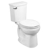 [288DA114.020] H2Optimum® Two-Piece 1.1 gpf/4.2 Lpf Standard Height Round Front Toilet Less Seat - White