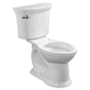 [205AA104.020] Heritage VorMax® Two-Piece 1.28 gpf/4.8 Lpf Chair Height Elongated Toilet Less Seat - White