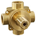 [R433] 3-Way In-Wall Diverter Rough-In Valve With 3 Discrete Functions - No Finish