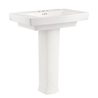 [0328400.020] Townsend® 4-Inch Centerset Pedestal Sink Top and Leg Combination - White