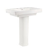 [0328800.020] Townsend® 8-Inch Widespread Pedestal Sink Top and Leg Combination - White