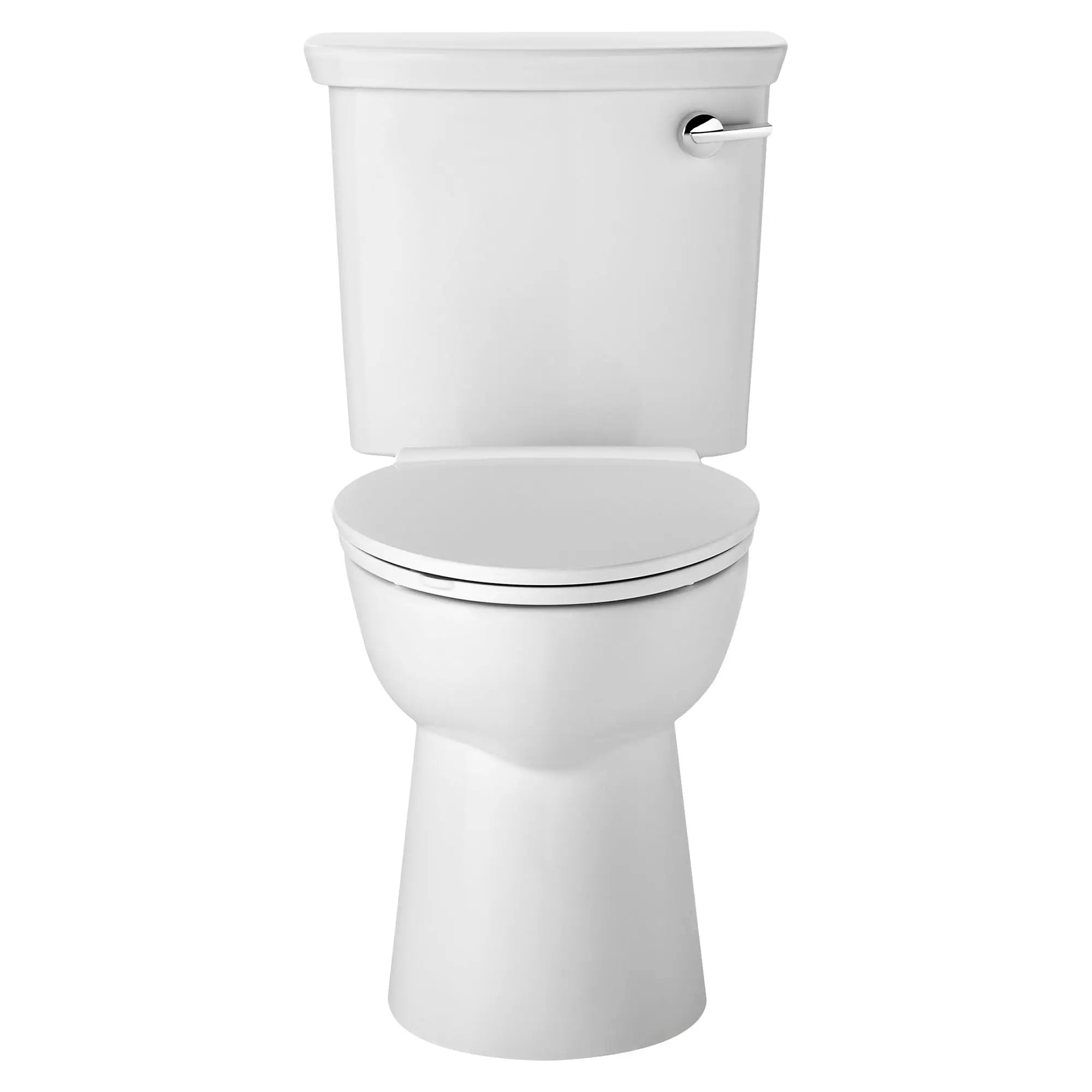 Toilette VorMax®, 2 pièces, 1,28 gpc/4,8 Lpc, à cuvette allongée à hauteur de chaise, avec levier de déclenchement à droite, sans siège // BLANC // 173749_238AA105020_0_CDNwebp.webp