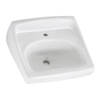 [0356921.020] Lucerne® Wall-Hung Sink Less Overflow With Center Hole Only - White