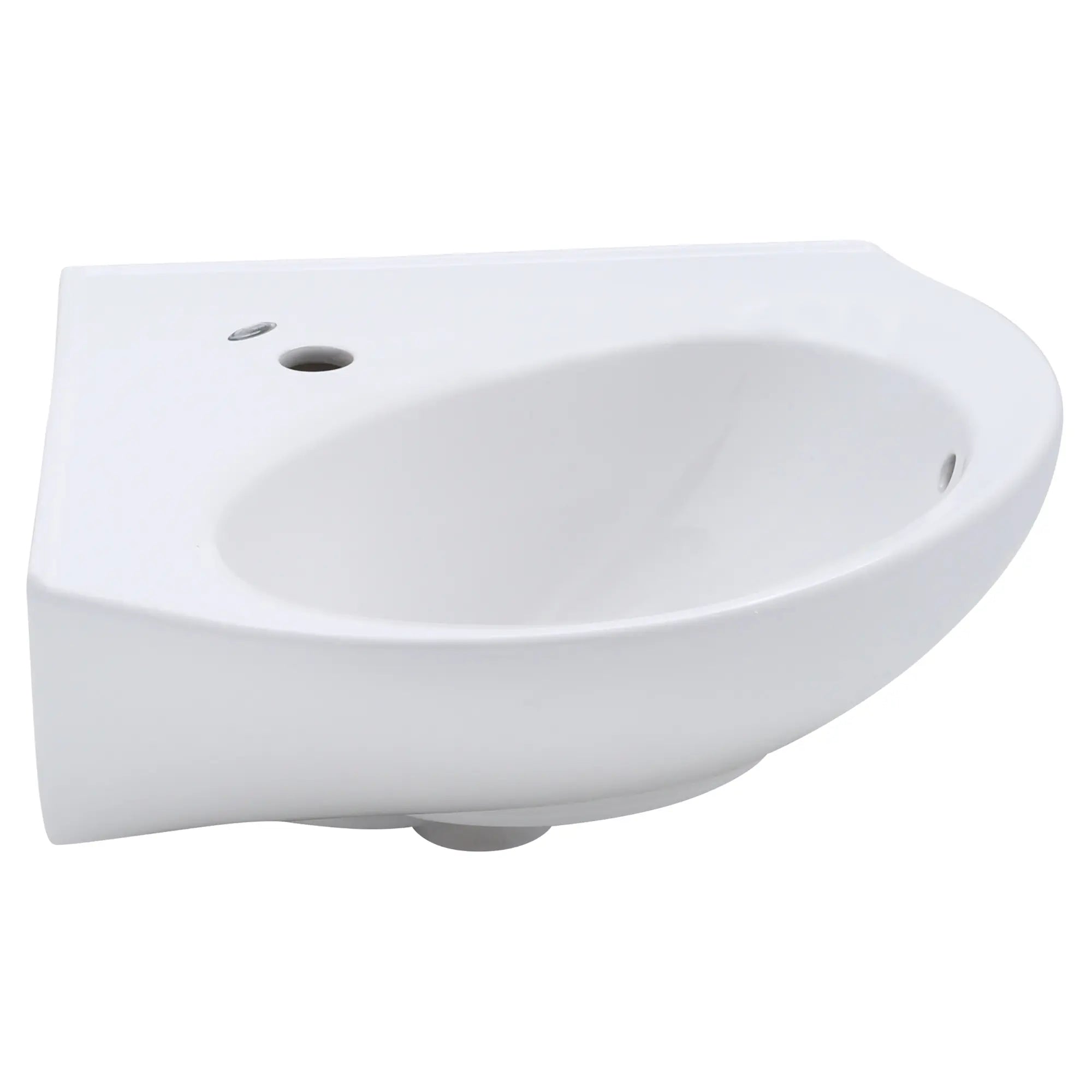Lavabo d’angle mural Cornice – trou central seulement // BLANC // 173795_0611001020_0_CDNwebp.webp