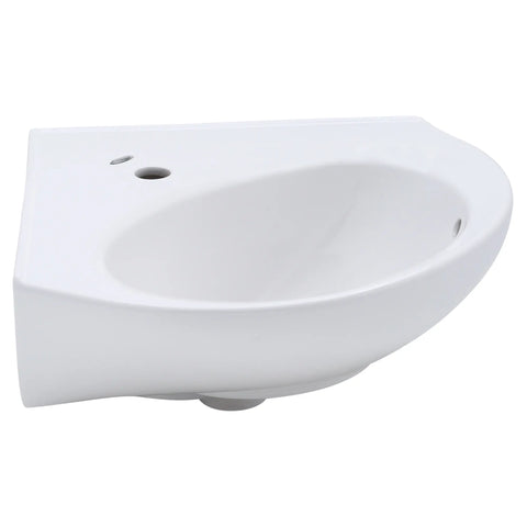 Lavabo d’angle mural Cornice – trou central seulement