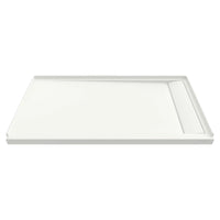 Townsend 60 x 36-Inch Single Threshold Shower Base With Right-Hand Outlet // SOFT WHITE // 173965_6036SMRHOL218_CDNwebp.webp