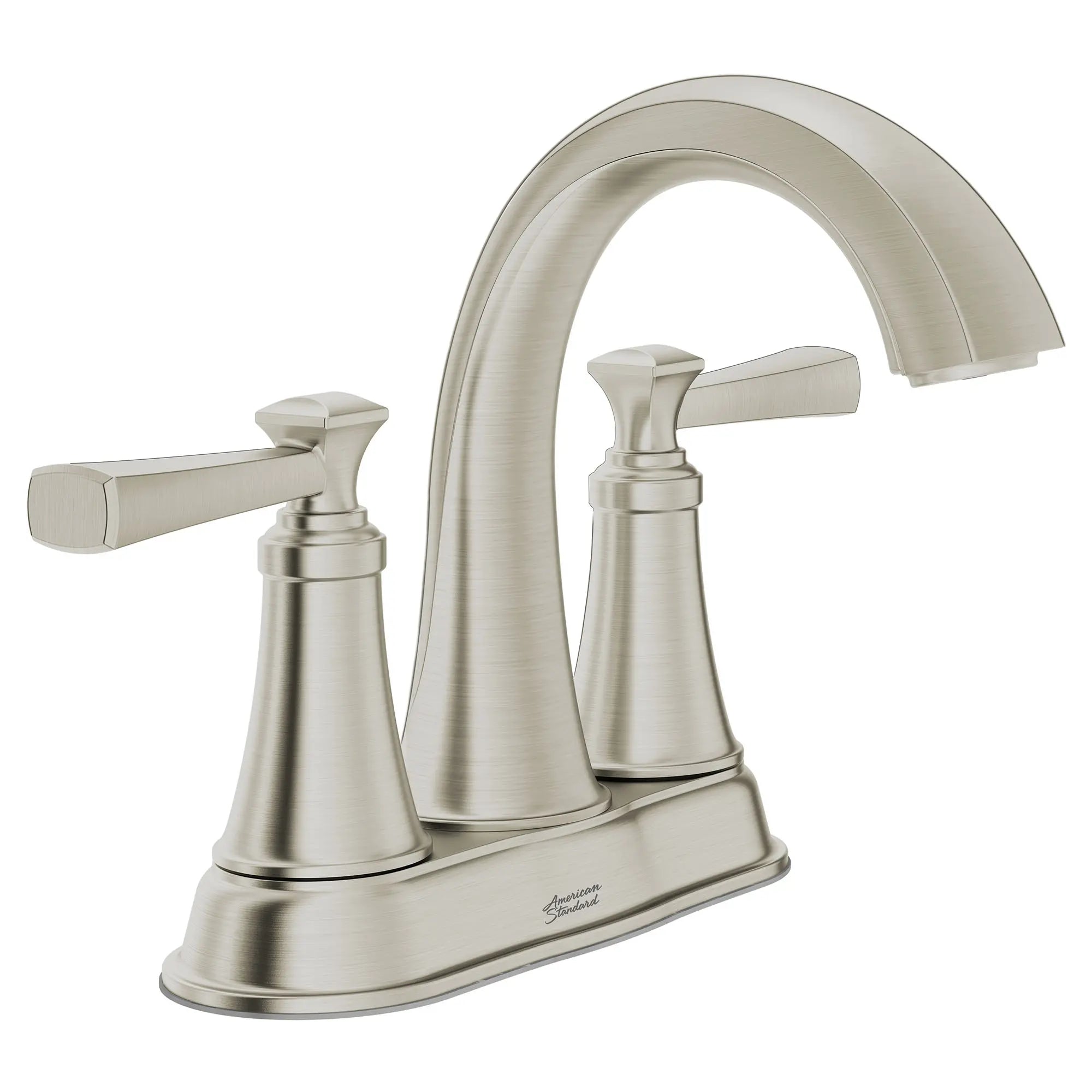 Robinet de salle de bain à poignée unique pour lavabo monotrou Glenmere 1,2 gpm/4,5 l/min avec poignées à levier // NICKEL BROSSÉ // 174094_7617207295_0_CDNwebp.webp