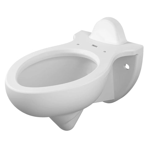 Cuvette murale allongée Rapidway 1,6 gpc/6,0 lpc avec collet arrière