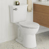 [238AA104.020] VorMax® Two-Piece 1.28 gpf/4.8 Lpf Chair Height Elongated Toilet Less Seat - White