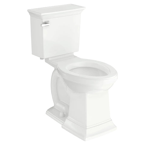 Toilette Town Square® S, 2 pièces, 1,28 gpc/4,8 lpc, à cuvette allongée à hauteur de chaise, sans siège