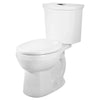 [2889218.020] H2Option® Two-Piece Dual Flush 1.28 gpf/4.8 Lpf and 0.92 gpf/3.5 Lpf Standard Height Round Front Toilet Less Seat - White