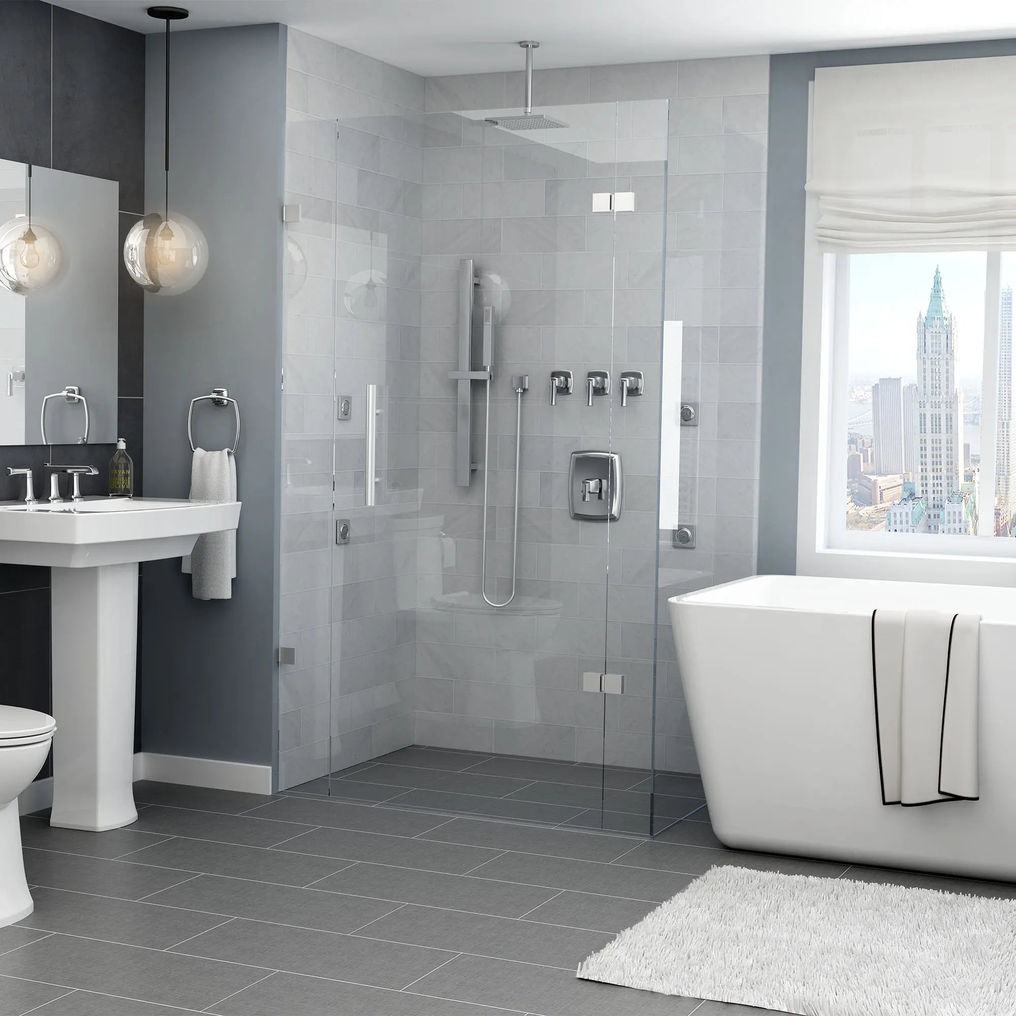 Douchette carrée FloWise à économie d'eau et fonction unique, 1,5 gpm/5,7 lpm // CHROME POLI // 174268_B-1660841002_0_CDNwebp.webp