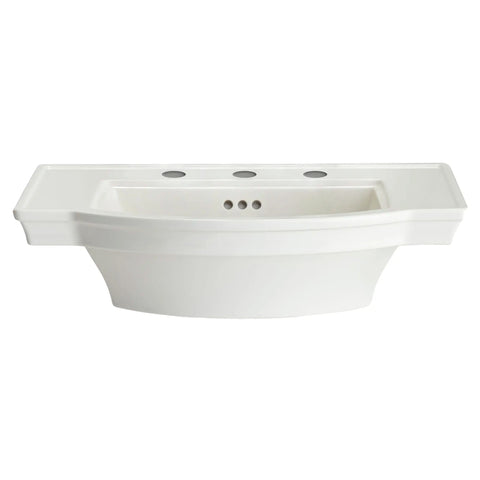 Estate® - lavabo sur colonne, trous de robinet sur centres de 8 po (203 mm)
