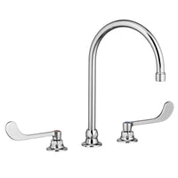 Monterrey® 8-Inch Widespread Gooseneck Faucet With 6-inch Wrist Blade Handles 1.5 gpm/5.7 Lpm // CHROME // 174821_6540168002_CDNwebp.webp