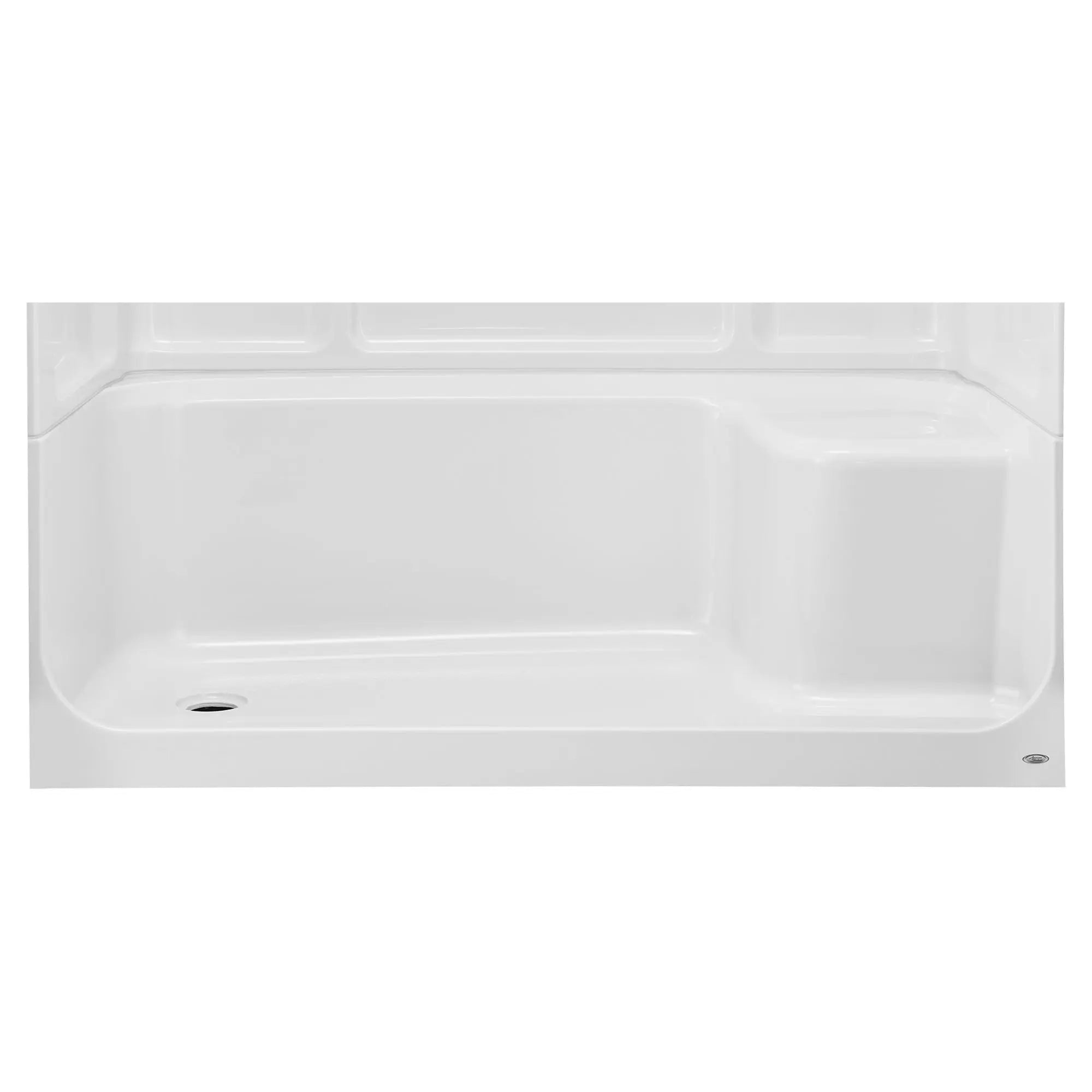 Base de douche assise Elevate - Sortie à gauche // ARCTIQUE // 175026_6030ST3L011_0_CDNwebp.webp