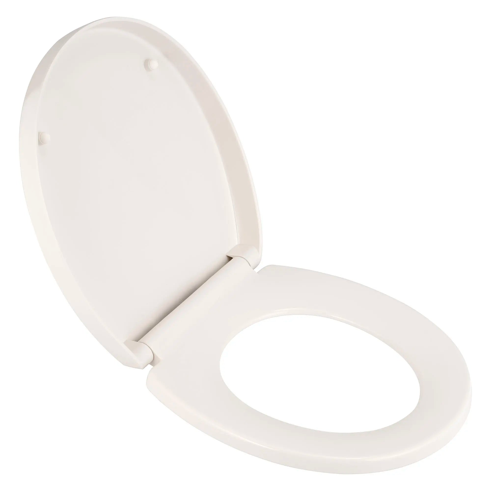 Siège télescopique pour cuvette à devant rond, à fermeture lente et détachement facile // BLANC // 175157_5025B65G020_1_Open_0_CDNwebp.webp