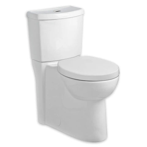 Toilette Studio® à jupe, 2 pièces, chasse double 1,28 gpc/4,8 lpc et 1,0 gpc/3,8 lpc, à cuvette allongée à hauteur de chaise avec siège