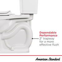Colony®3 Two-Piece 1.28 gpf/4.8 Lpf Chair-Height Elongated Toilet Less Seat // WHITE // 176854_Trapway2in_Infographic_Generic_0001_JUL2023_CDNwebp.webp