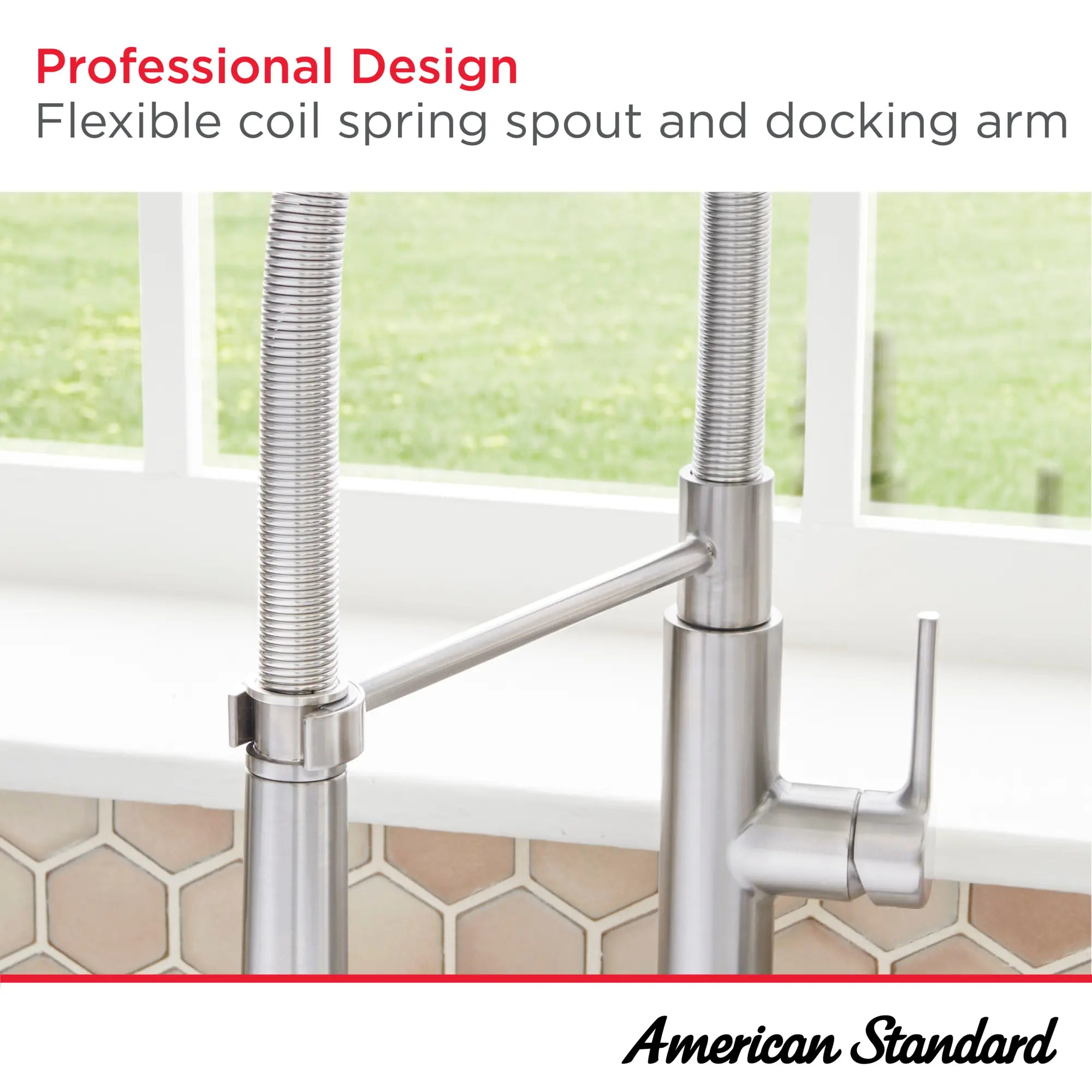 Robinet de cuisine rétractable Studio® S Semi-Pro avec bec à ressort hélicoïdal et jet double // CHROME POLI // 188172_StudioS_Infographic_4803350_0004_OCT2023_0_CDNwebp.webp