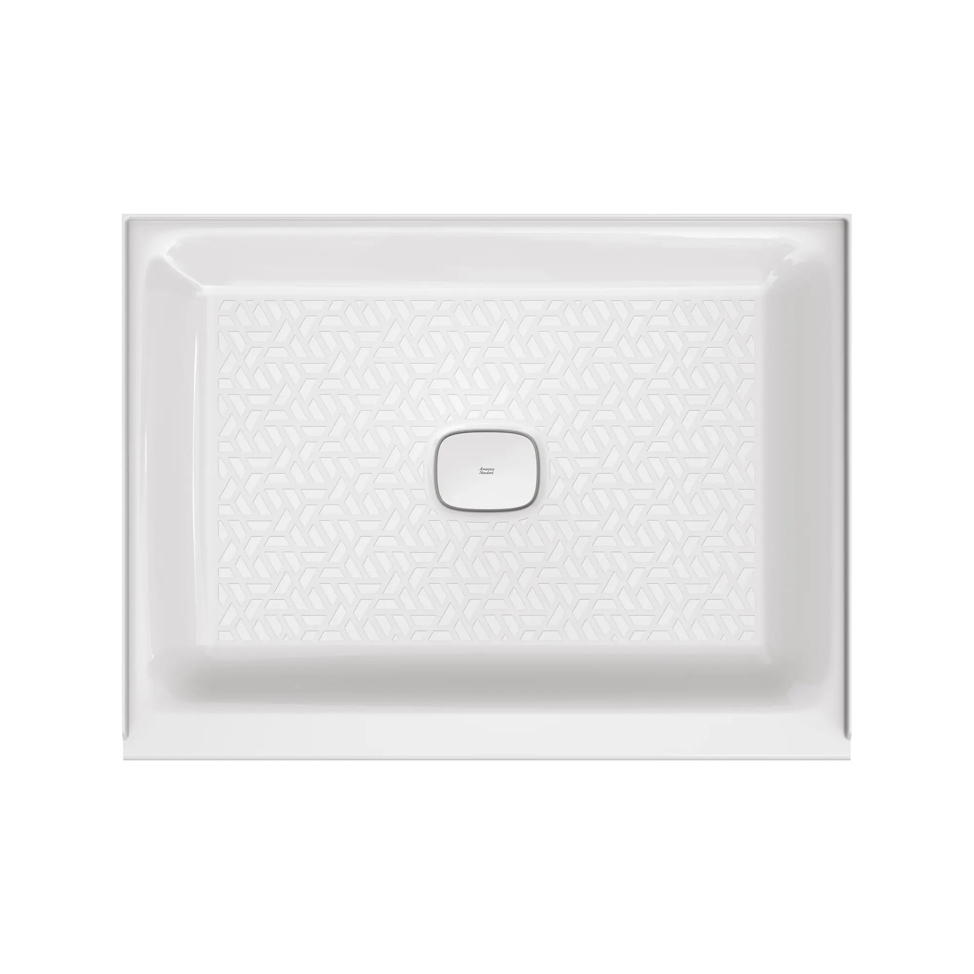 Aspirations - base de douche à seuil unique 48 x 36 pouces avec drain central // 48 X 36 IN / CENTER / BLANC // 188276_Aspirations_SiloTop_A8022T-CO.020_0001_APRIL2023_0_CDNwebp.webp