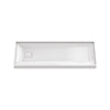 [A8019T-LHO.020] Aspirations 60 x 30-Inch Single Threshold Shower Base With Left-Hand Drain - White