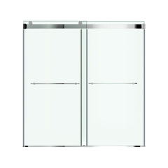 Aspirations 60 x 60-Inch Frameless Sliding Bathtub Door // SILVER SHINE // 188284_Aspirations_SiloFront_AM00853400.213_0001_May2023_CDNwebp.webp