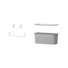 Aspirations Customizable Shelving 5-Piece Accessories Kit // WHITE // 188342_Aspirations_SiloLeft_7194000_0001_May2023_CDNwebp.webp