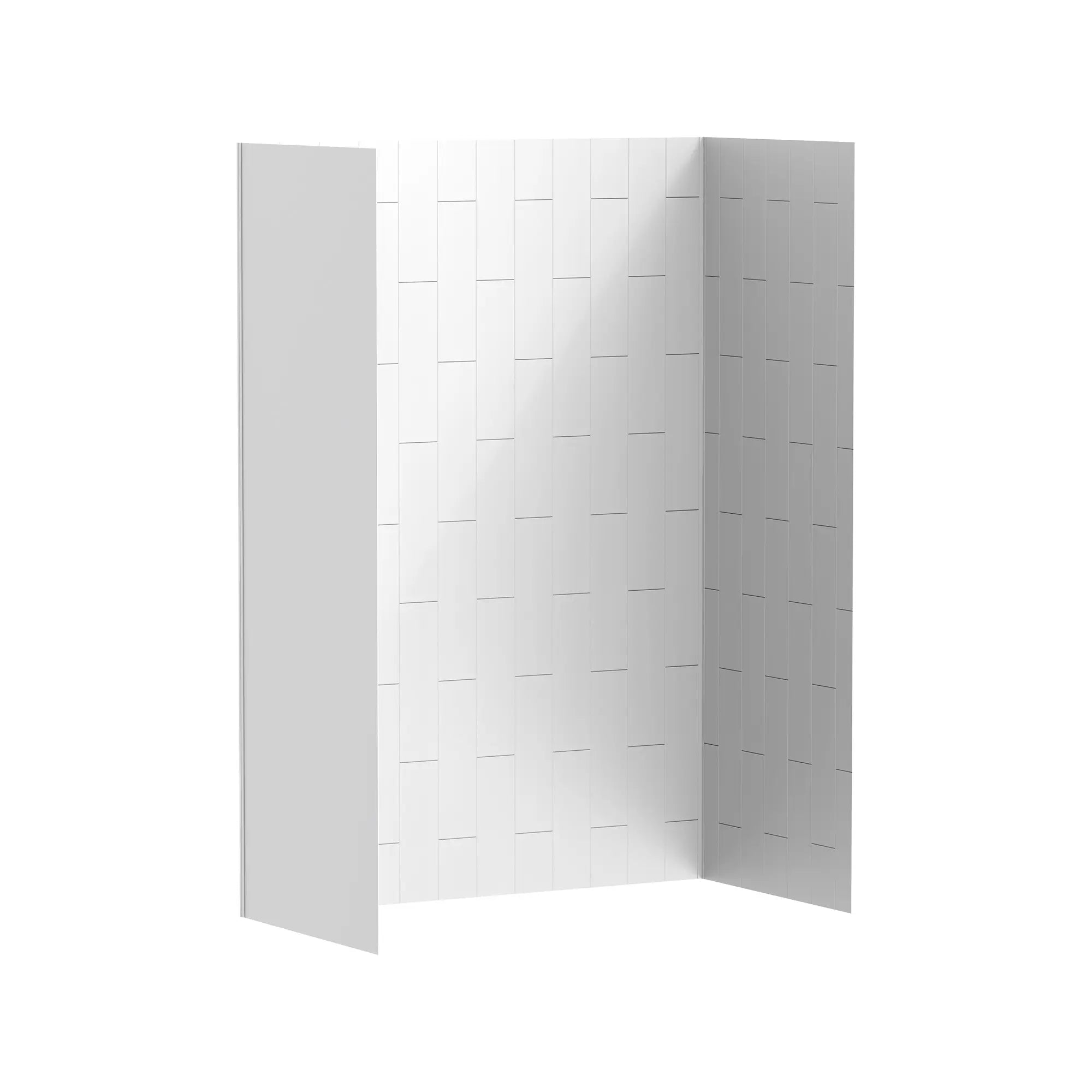 Aspirations - ensemble de parois de douche en carreaux verticaux de 60 x 32 x 84 pouces // BLANC // 188347_Aspirations_SiloRight_2951SWT32_0001_APRIL2023_0_CDNwebp_f675de5a-7569-4f9b-a80e-f3d9817d2c09.webp