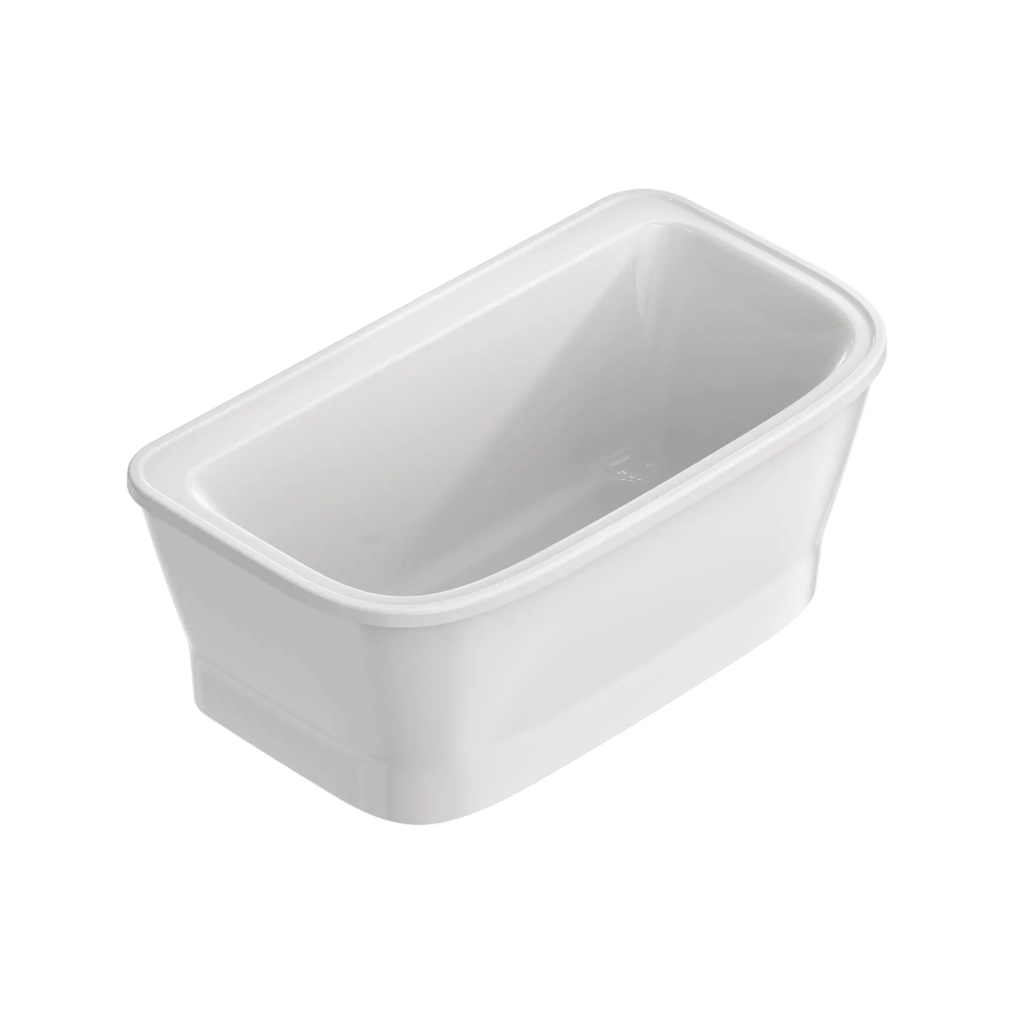 Aspirations - baignoire autoportante de 60 x 34 pouces avec drain et trop-plein blancs // BLANC // 188353_Aspirations_SiloRight_2967004.020_0001_APRIL2023_0_CDNwebp.webp