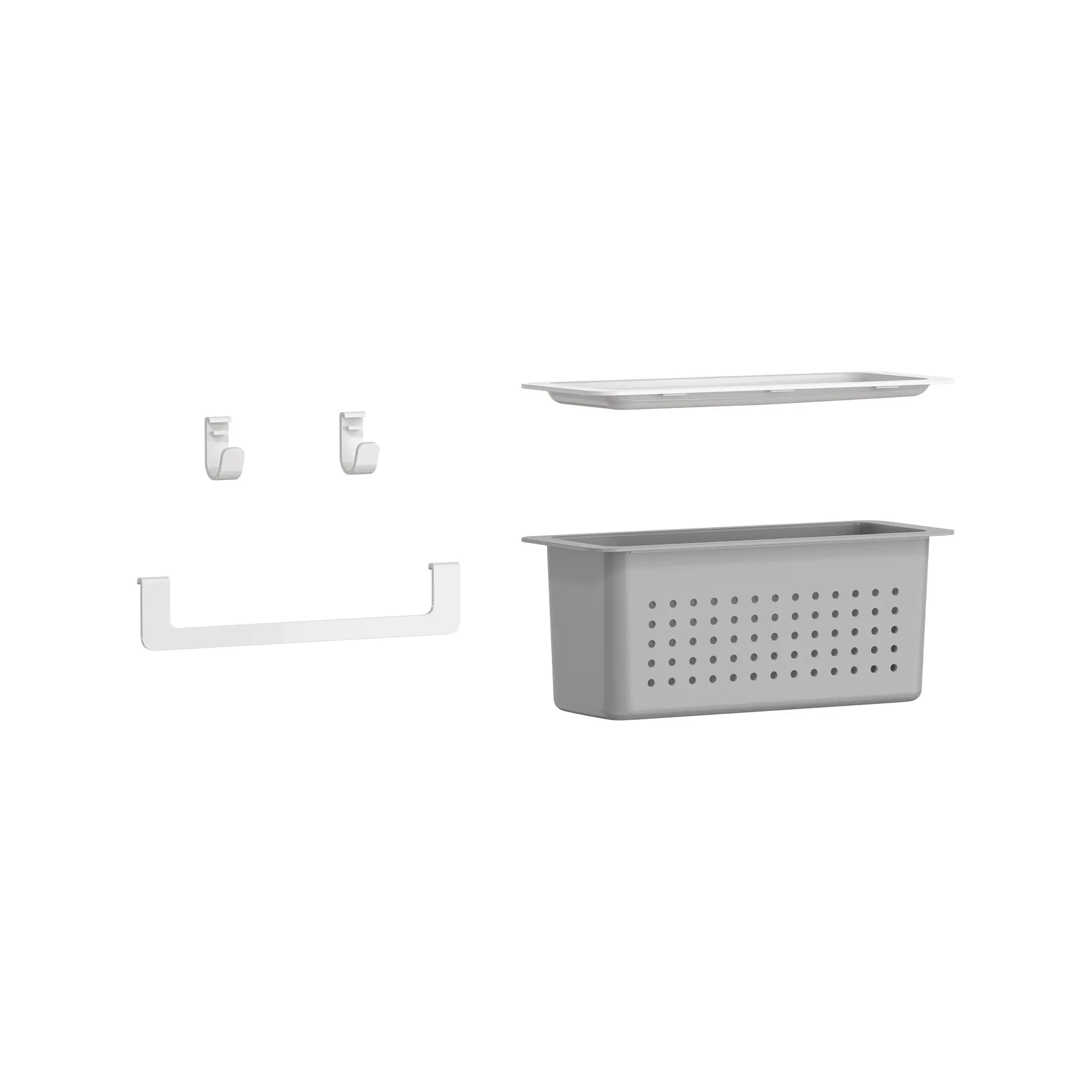 Aspirations - ensemble d'accessoires 5 pièces pour étagères adaptables // BLANC // 188356_Aspirations_SiloRight_7194000_0001_May2023_0_CDNwebp.webp