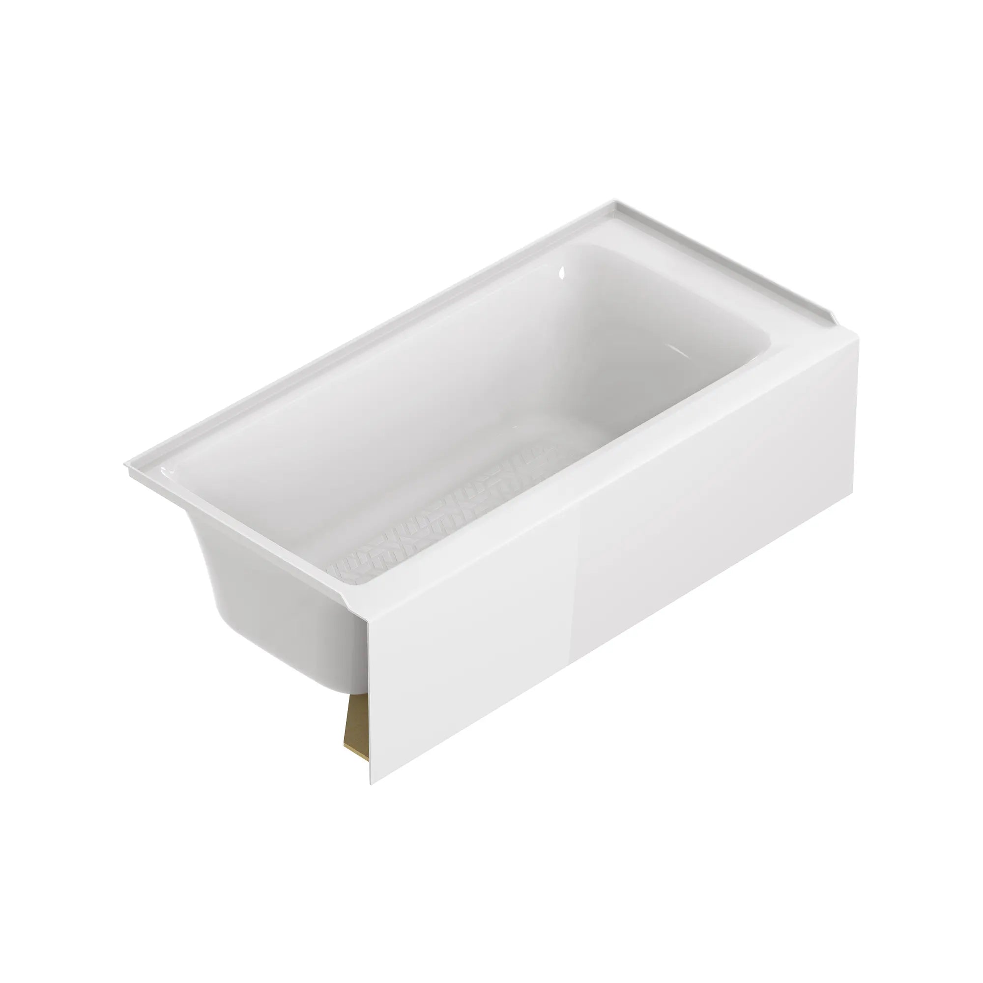 Aspirations - baignoire à tablier intégral de 60 x 30 pouces avec drain à gauche // 60 X 30 IN / LEFT / BLANC // 188422_Aspirations_SiloRight_2963202_0001_APRIL2023_0_CDNwebp.webp