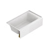 [2965202.020] Aspirations 60 x 36-Inch Integral Apron Bathtub With Left-Hand Drain - White