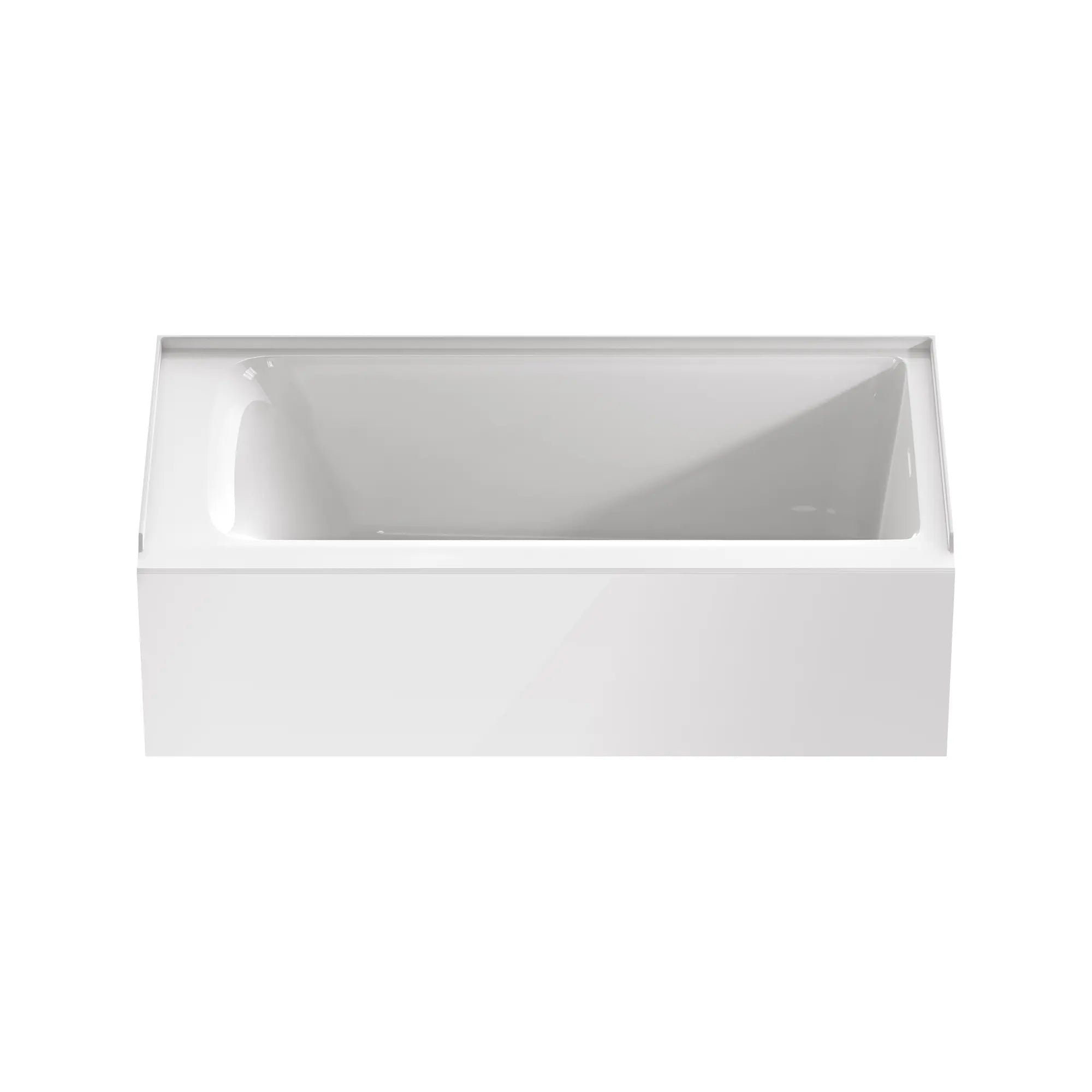 Aspirations - baignoire à tablier intégral de 60 x 30 pouces avec drain à droite // 60 X 30 IN / RIGHT / BLANC // 188433_Aspirations_SiloFront_2963102.020_0001_MAY2023_0_CDNwebp.webp