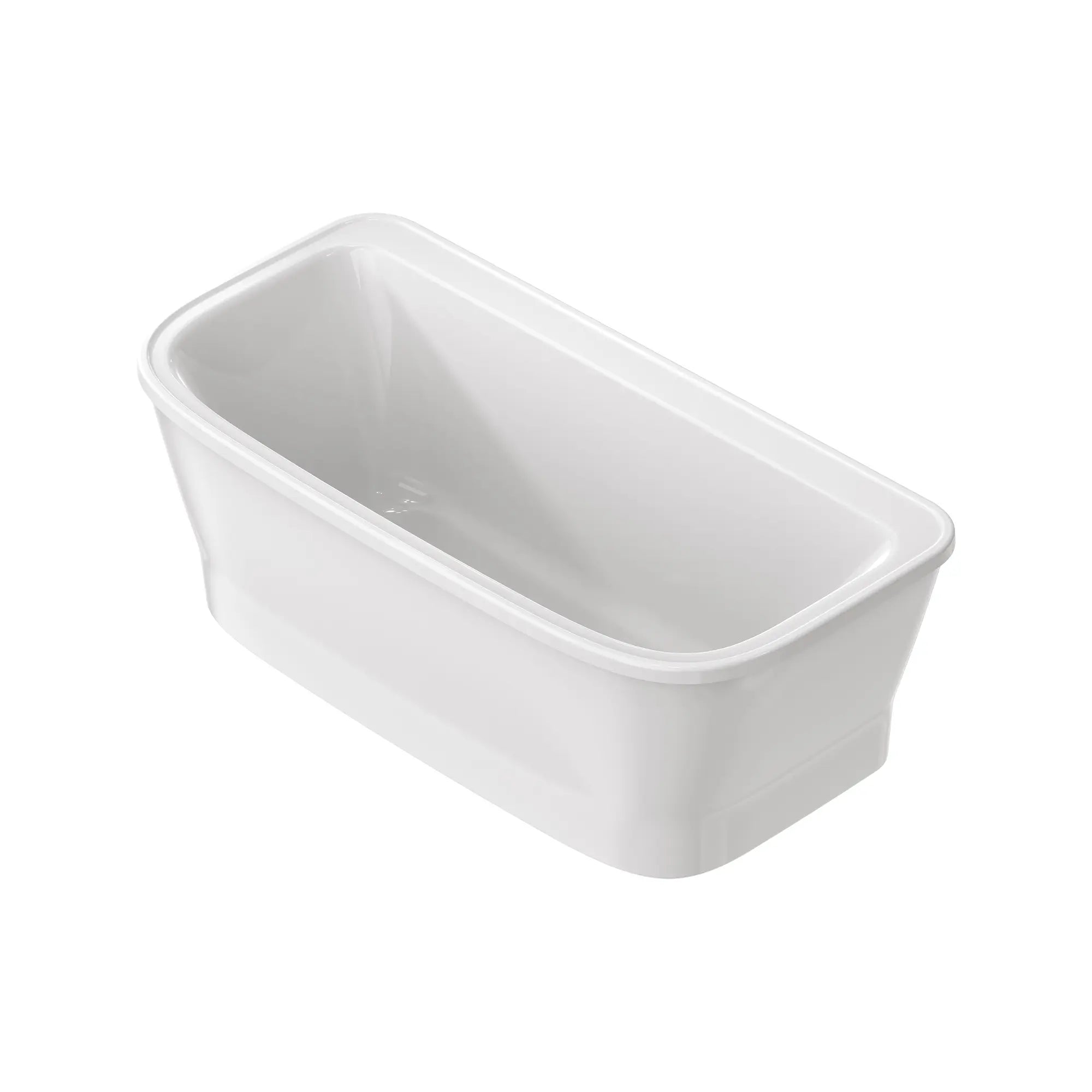 Aspirations - baignoire autoportante 68 x 34 pouces avec drain et trop-plein blancs // BLANC // 188439_Aspirations_SiloLeft_2677004.020_0001_APRIL2023_0_CDNwebp.webp