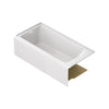 [2963202.020] Aspirations 60 x 30-Inch Integral Apron Bathtub With Left-Hand Drain - White