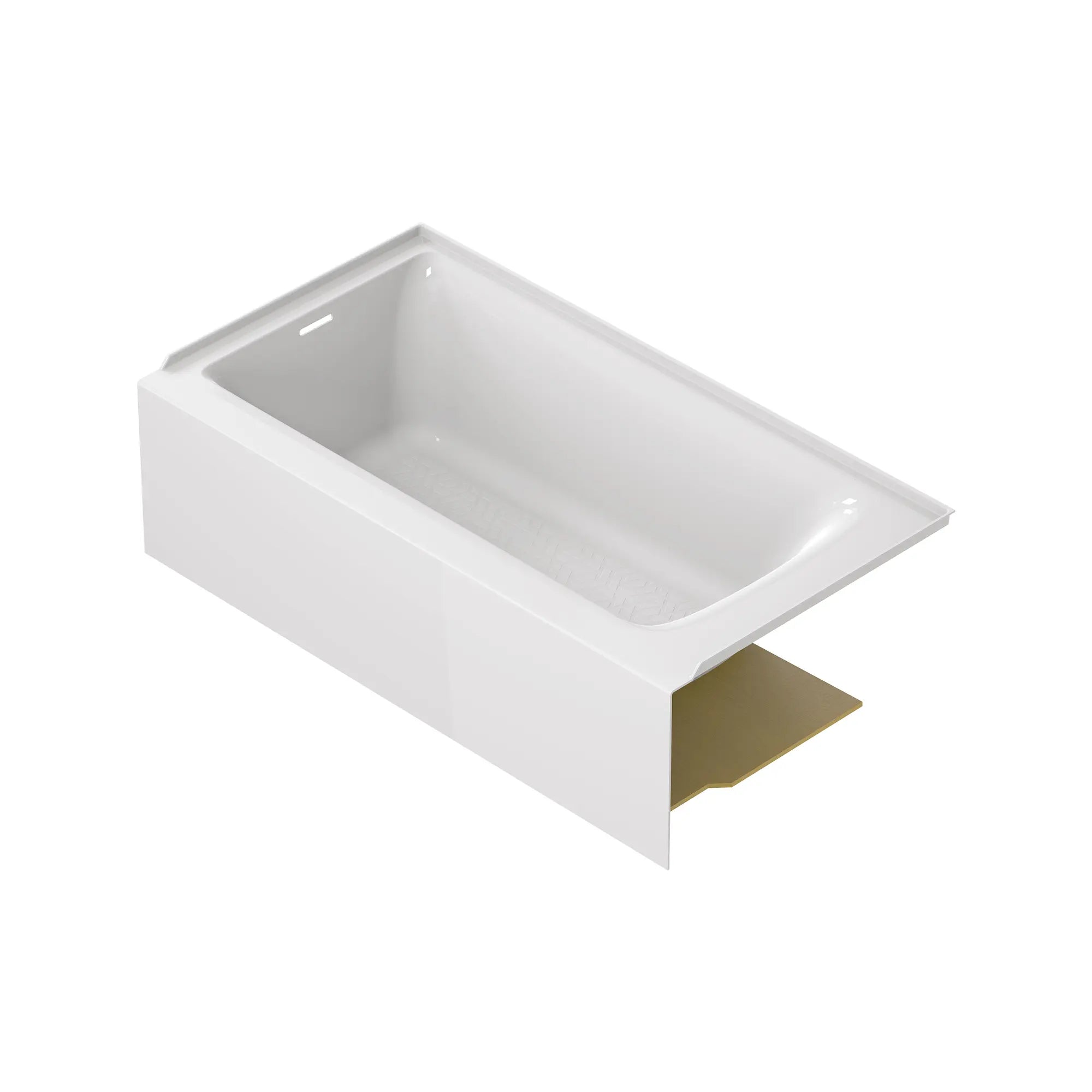 Aspirations - baignoire à tablier intégral de 60 x 32 pouces avec drain à gauche // 60 X 32 IN / LEFT / BLANC // 188443_Aspirations_SiloLeft_2964202.020_0001_APRIL2023_0_CDNwebp_b39ae537-7c7b-4dee-a4a4-16c51d3229f5.webp