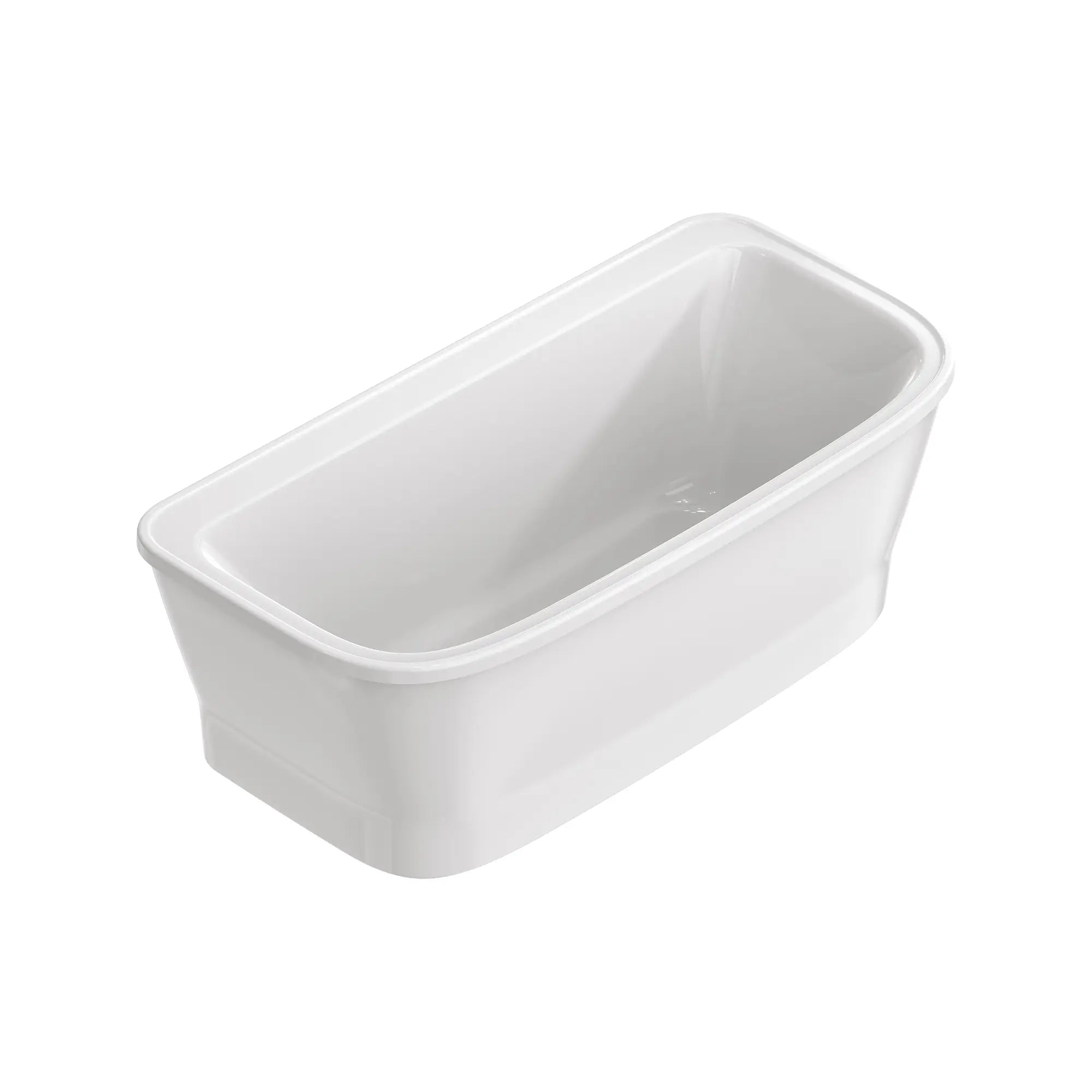 Aspirations - baignoire autoportante 68 x 34 pouces avec drain et trop-plein blancs // BLANC // 188447_Aspirations_SiloRight_2677004.020_0001_APRIL2023_0_CDNwebp.webp