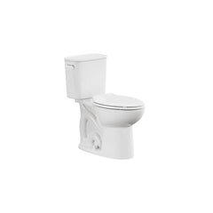 [250AA809.020] EcoStrength Aspirations Two-Piece 0.80 gpf/3 Lpf Chair Height Elongated Toilet Less Seat - White