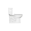 [250AA809.020] EcoStrength Aspirations Two-Piece 0.80 gpf/3 Lpf Chair Height Elongated Toilet Less Seat - White