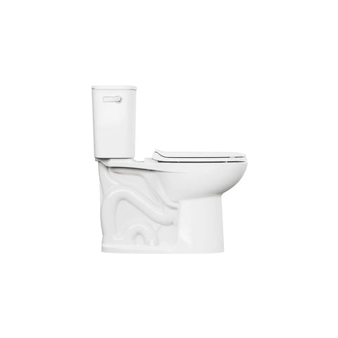 Aspirations - toilette EcoStrength allongée à hauteur de chaise, deux pièces, 0,80 gpc/3,0 Lpc, sans siège